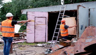 Демонтаж гаражей в Печоре, цена от 1733 руб. – услуги под ключ от 2Землекопа-Пчр